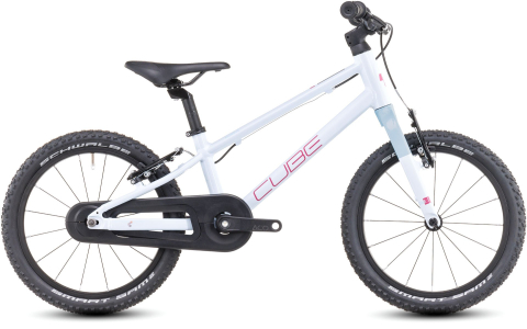Biciclete - BICICLETA COPII CUBE NUMOVE 160 ALB/ROZ 16INCH