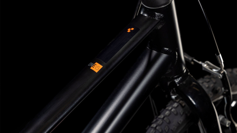 BICICLETA COPII CUBE NUMOVE 160 NEGRU/PORTOCALIU 16INCH [1]