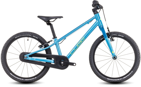 Biciclete - BICICLETA COPII CUBE NUMOVE 180 ALBASTRU/LIME 18INCH