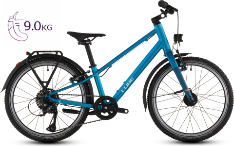 Ciclism - BICICLETA COPII CUBE NUMOVE 200 FE TOPASBLUE NEBULA 2026 roti 20