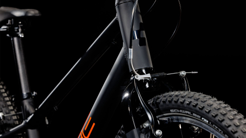 BICICLETA COPII CUBE NUMOVE 240 Negru/Portocaliu [3]