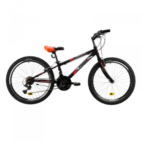 Ciclism - Bicicleta Copii Dhs 2421 Cedric - 24 Inch, Negru