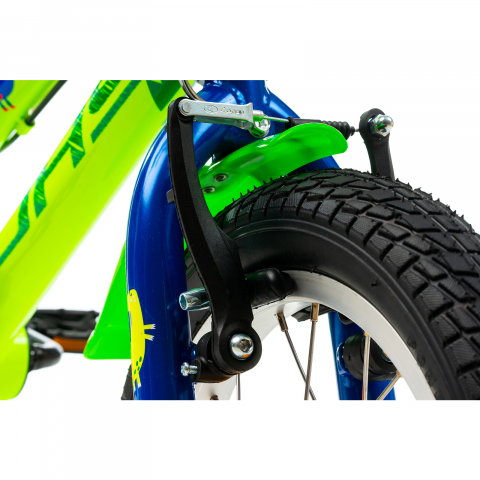 Bicicleta Copii DHS Dino - 14 Inch, Verde [3]