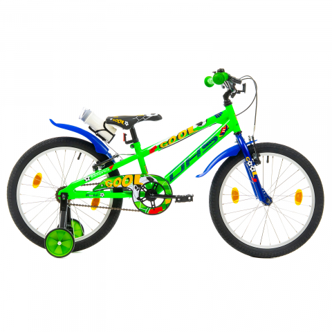 Biciclete - Bicicleta Copii DHS Football - 20 Inch, Verde
