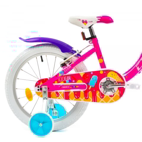 Bicicleta Copii DHS Icecream - 18 Inch, Roz [3]