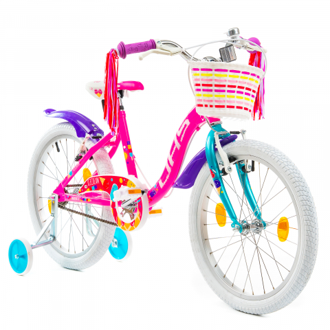 Bicicleta Copii DHS Icecream - 20 Inch, Roz [2]