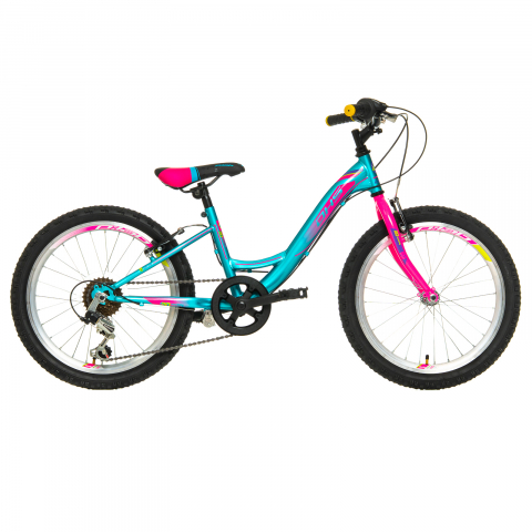 Biciclete copii - Bicicleta Copii DHS Modesty - 20 Inch, Albastru