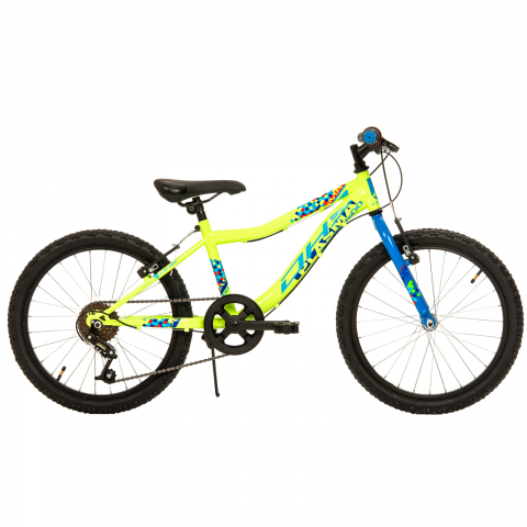 Biciclete copii - Bicicleta Copii DHS Plasma - 20 Inch, Galben