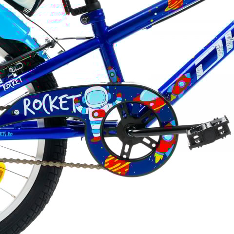 Bicicleta Copii DHS Rocket - 20 Inch, Albastru [4]
