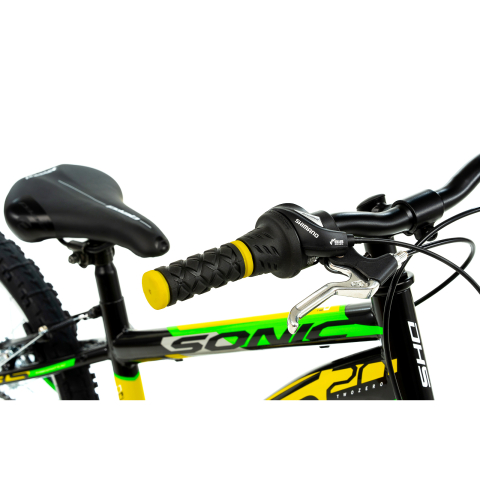 Bicicleta Copii DHS Sonic - 20 Inch, Negru [4]
