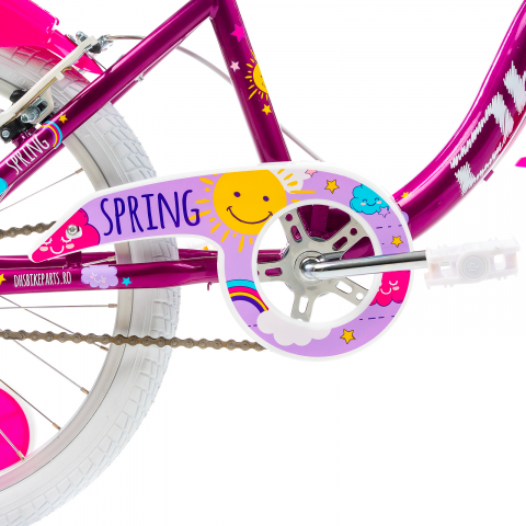 Bicicleta Copii DHS Spring - 20 Inch, Mov [4]