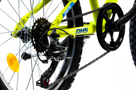 Bicicleta Copii Dhs Terrana 2023 - 20 Inch, Albastru [5]