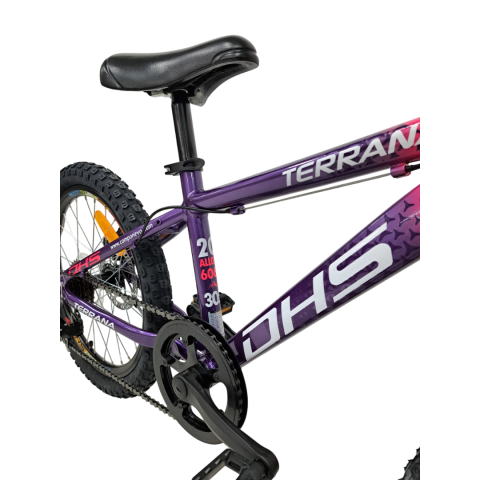 Bicicleta Copii Dhs Terrana 2023, model 2026 - 20 Inch, Violet-Roz [3]