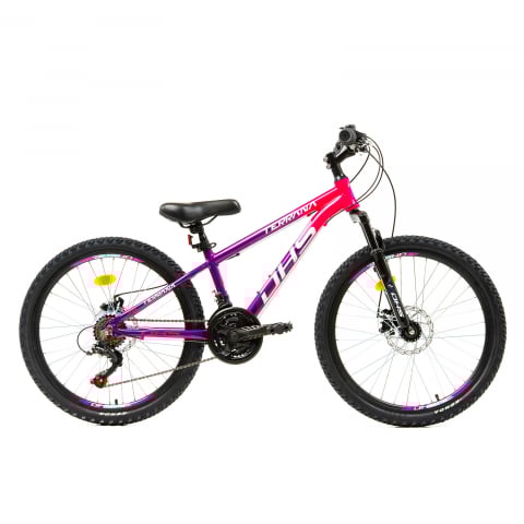 Biciclete copii - Bicicleta Copii Dhs Terrana 2423 - 24 Inch, Violet/Roz