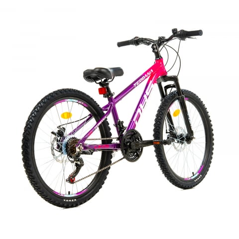 Bicicleta Copii Dhs Terrana 2423 - 24 Inch, Violet/Roz [2]