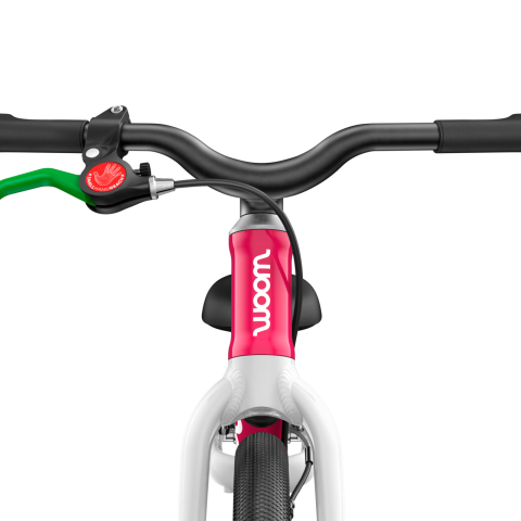 BICICLETA COPII FARA PEDALE WOOM GO 1 12'' HOT PINK [2]