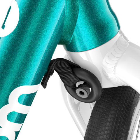 BICICLETA COPII FARA PEDALE WOOM GO 1 12'' METALLIC PETROL [4]