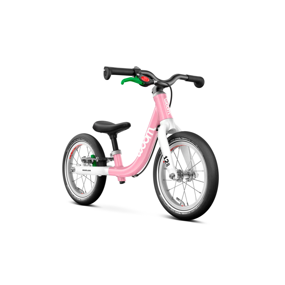 Ciclism - BICICLETA COPII FARA PEDALE WOOM GO 1 12'' POWDER PINK