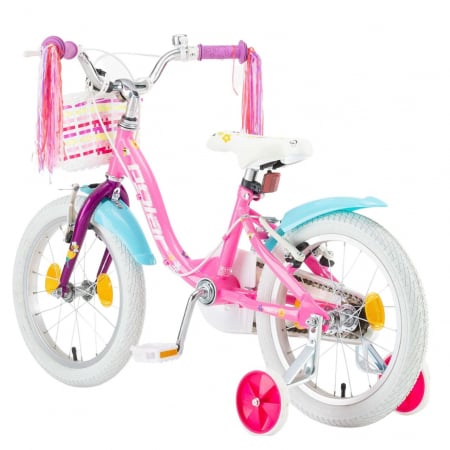 Bicicleta Copii Polar 2023 Summer - 16 Inch, Roz-Albastru [2]