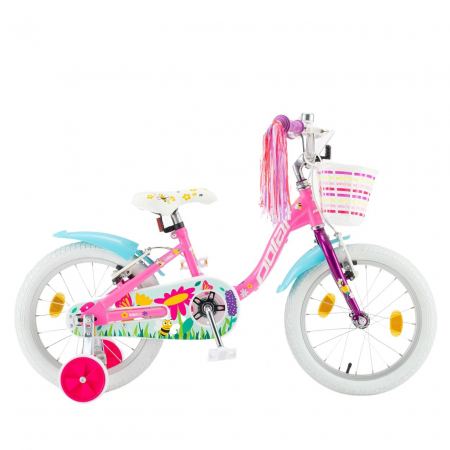 Ciclism - Bicicleta Copii Polar 2023 Summer - 16 Inch, Roz-Albastru