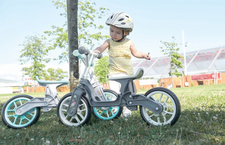Bicicleta Copii fara pedale Polisport Bb Gri/Crem 12 Inch [1]