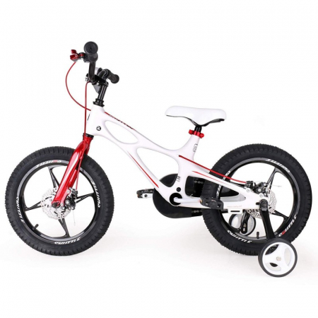 Bicicleta copii RoyalBaby Space Shuttle, roti 16 inch, culoare White [2]