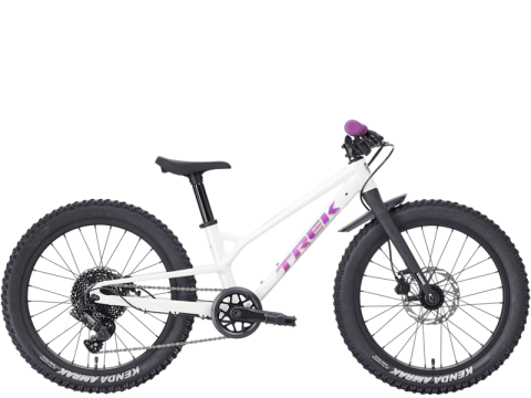 Ciclism - Bicicleta copii Trek Wahoo 20 Trail Crystal White 20inch