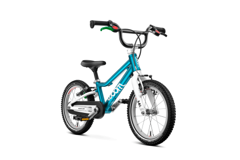 Biciclete copii - BICICLETA COPII WOOM GO 2 14'' METALLIC BLUE