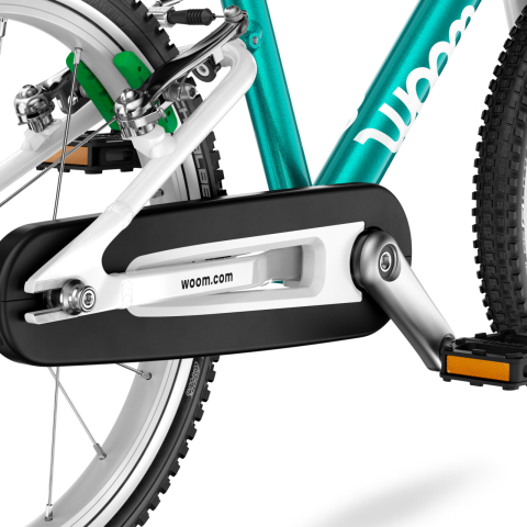 BICICLETA COPII WOOM GO 2 14'' METALLIC TURQUOISE [5]