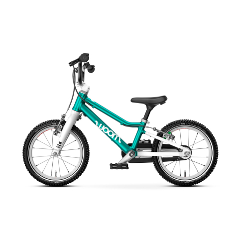 BICICLETA COPII WOOM GO 2 14'' METALLIC TURQUOISE [3]