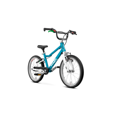 Ciclism - BICICLETA COPII WOOM GO 3  16'' AUTOMAGIC METALLIC BLUE