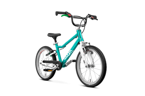Biciclete copii - BICICLETA COPII WOOM GO 3 16'' METALLIC TURQUOISE