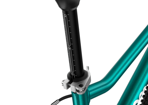 BICICLETA COPII WOOM GO 3 16'' METALLIC TURQUOISE [9]