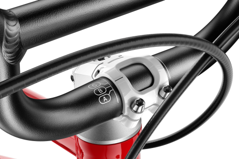 BICICLETA COPII WOOM GO 3 16'' WOOM RED [8]