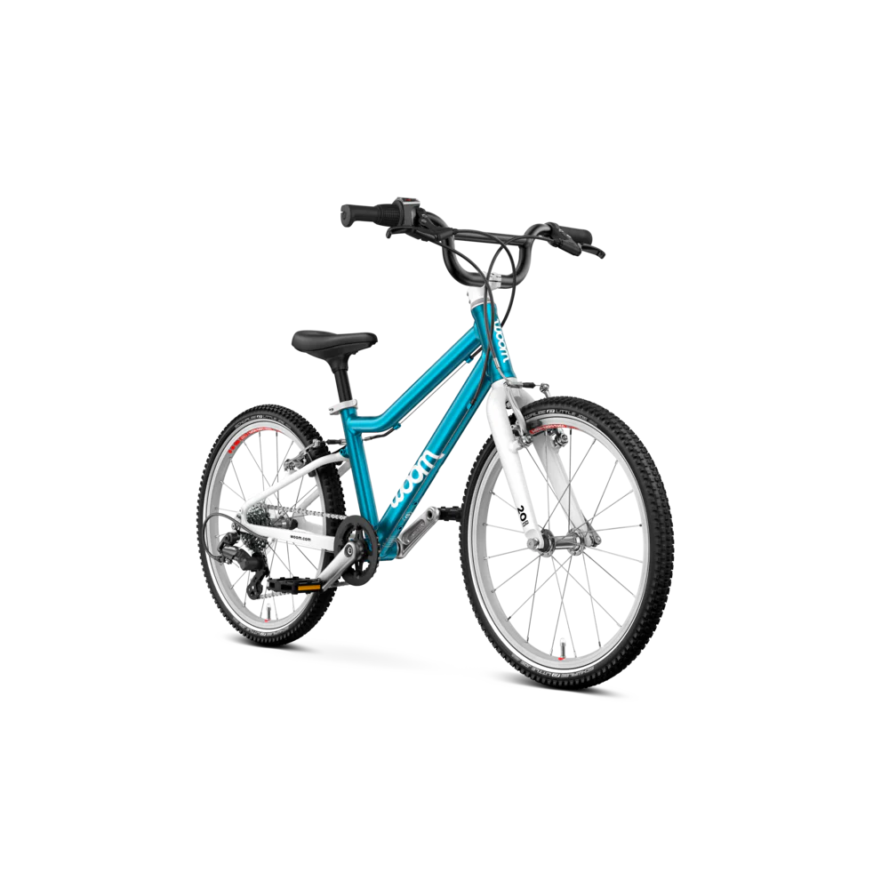 Biciclete copii - BICICLETA COPII WOOM GO 4 20'' METALLIC BLUE