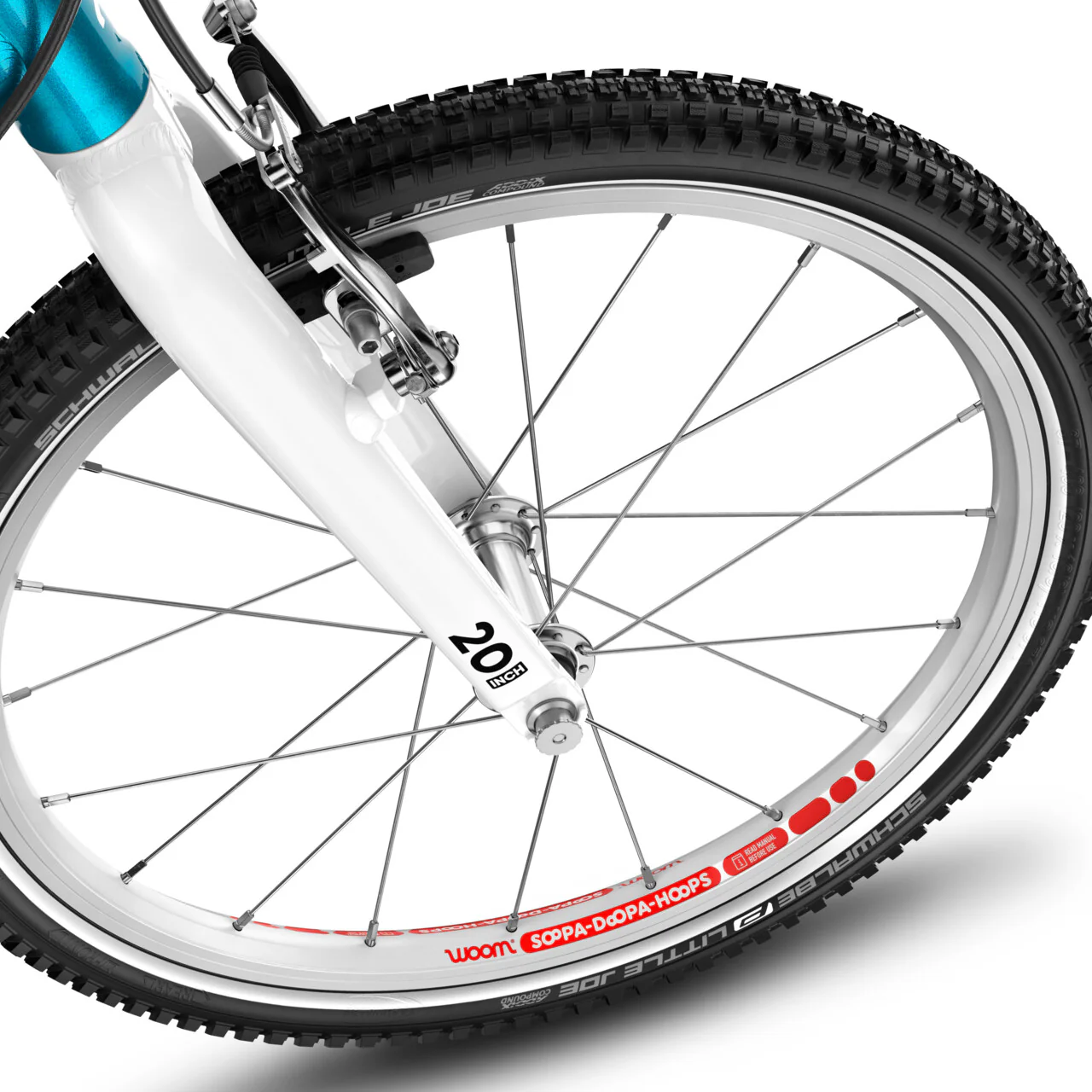 BICICLETA COPII WOOM GO 4 20'' SPEARMINT CRUSH [4]