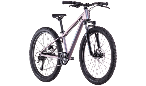 BICICLETA CUBE ACID 240 DISC GALACTIC CYAN 2025 roti 24" [1]