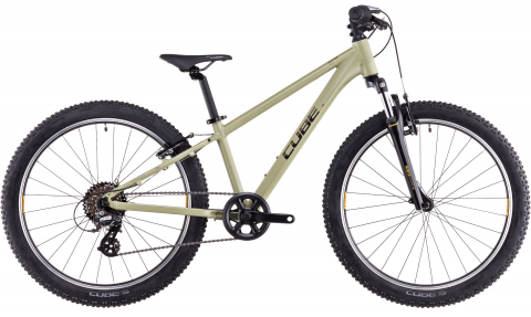 Biciclete copii - BICICLETA CUBE ACID 240 LIGHTOLIVE ORANGE 2025 roti 24"