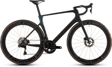 Biciclete Cursiere, Cyclocross si Gravel - BICICLETA CUBE AGREE C:62 SLT BLACK BLACK 2026 60 cm