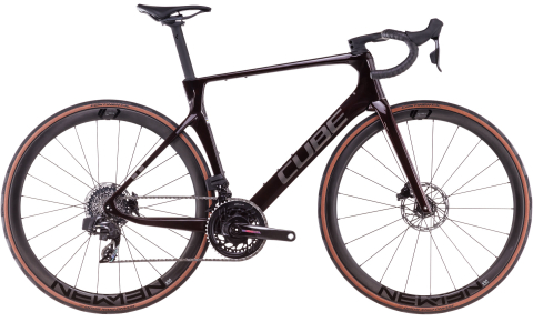 Ciclism - BICICLETA CUBE AGREE C:62 SLX LIQUIDRED PRISM 2025 56 cm