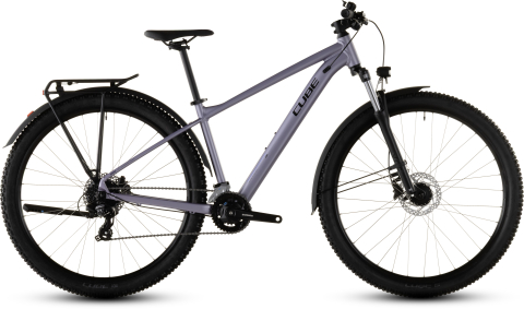Ciclism - BICICLETA CUBE AIM ONE FE LIGHTPURPLE CHROME 2026 cadru L (19") - roti 29