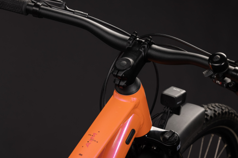 BICICLETA CUBE AIM ONE FE SALMON BLACK 2027 cadru S (15") - roti 27.5 [2]