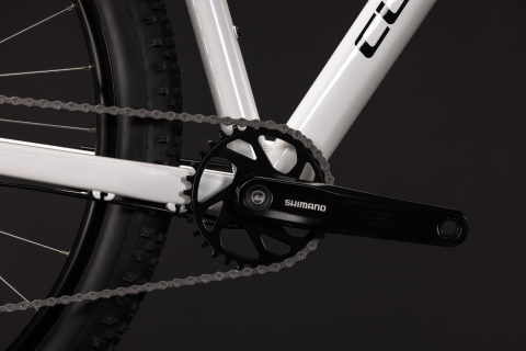 BICICLETA CUBE AIM ONE METALLICWHITE BLACK 2027 cadru XS (14") - roti 27.5 [3]