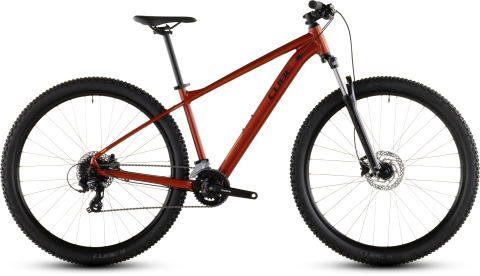 Ciclism - BICICLETA CUBE AIM ONE SUNDOWNER BLACK 2026 cadru L (19") - roti 29