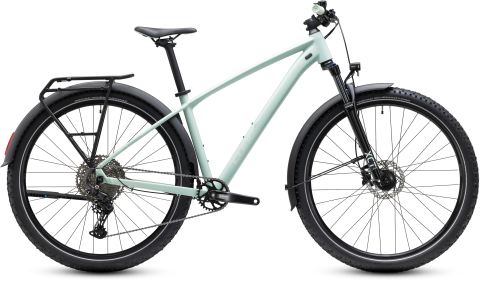 Ciclism - BICICLETA CUBE AIM PRO FE ALOEGREEN GREEN 2027 cadru XS (14") - roti 27.5