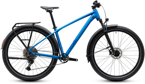 Ciclism - BICICLETA CUBE AIM PRO FE TOPASBLUE BLUE 2027 cadru M (17") - roti 29