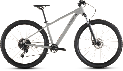 Ciclism - BICICLETA CUBE AIM PRO GREIGE TITAN 2026 cadru S (15") - roti 27.5
