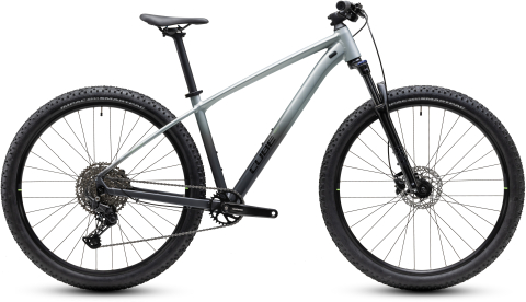 Ciclism - BICICLETA CUBE AIM PRO GREY BLACK 2027 cadru XL (22") - roti 29