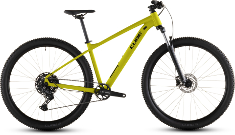 Ciclism - BICICLETA CUBE AIM PRO LIZARD BLACK 2026 cadru S (15") - roti 27.5