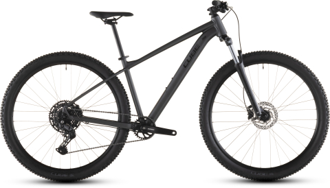 Ciclism - BICICLETA CUBE AIM PRO SLATEBLACK BLACK 2026 cadru S (15") - roti 27.5